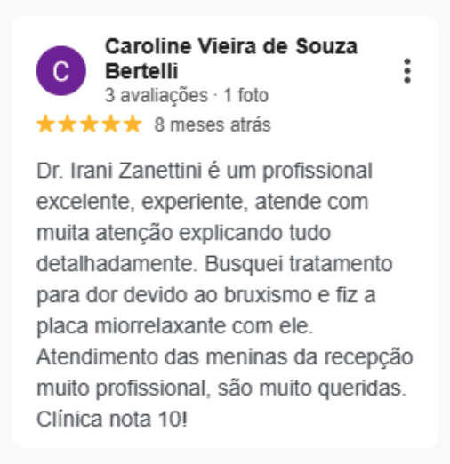 Depoimento de Caroline Vieira de Souza Bertelli